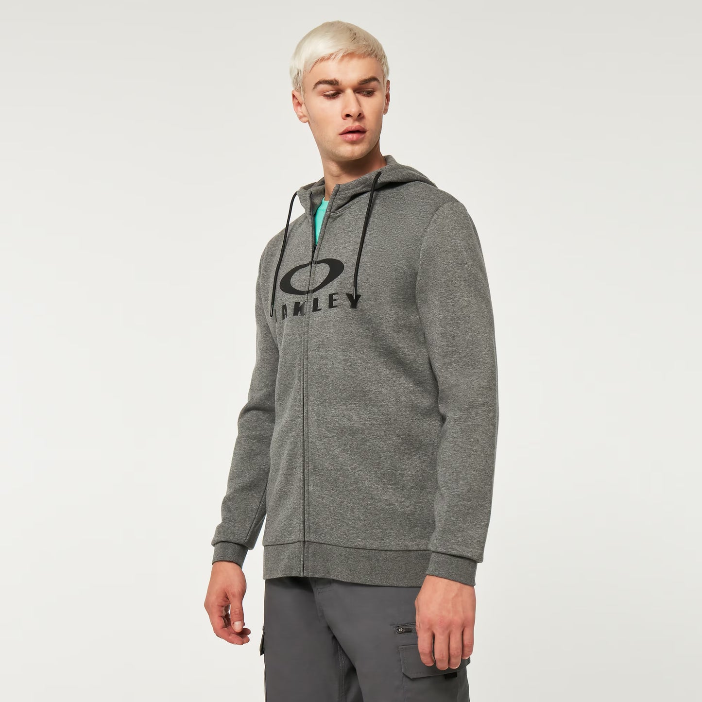 Sweat à Capuche OAKLEY BARK FZ HOODIE 2.0 New Athletic Grey