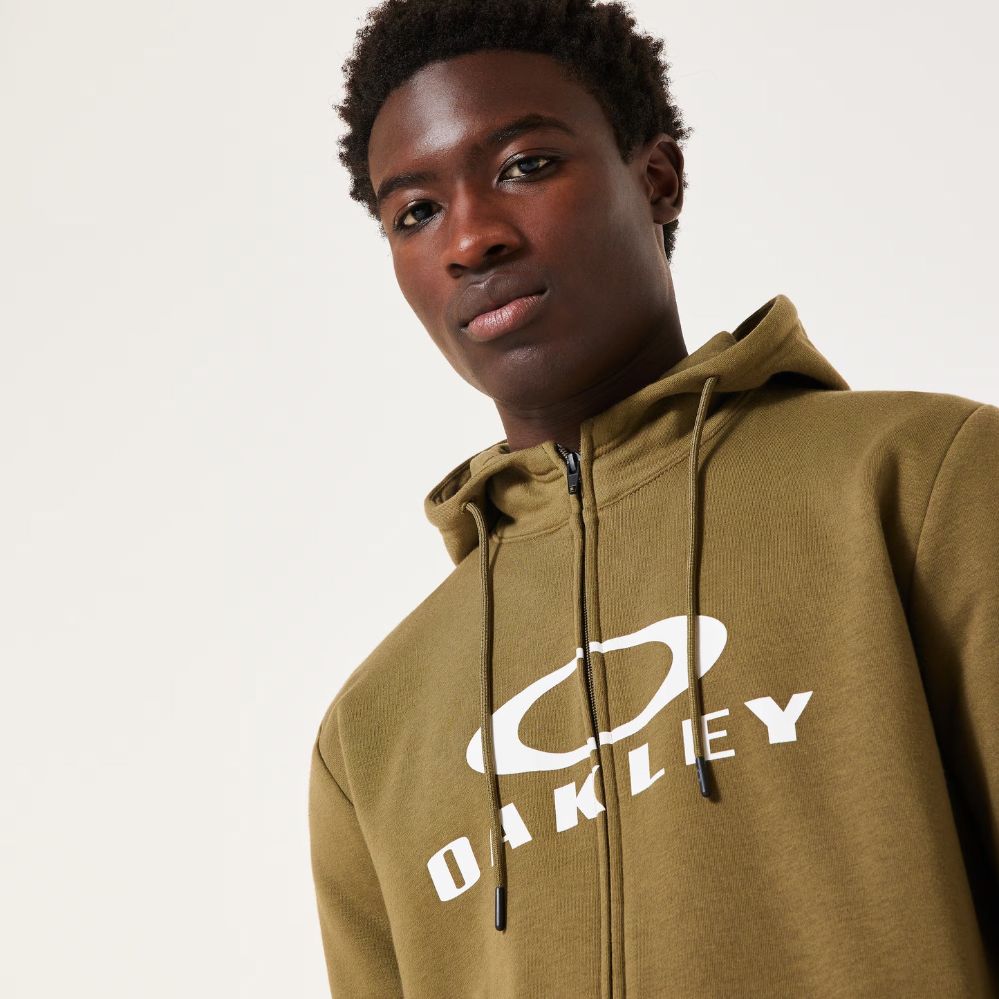 Sweat à Capuche OAKLEY BARK FZ HOODIE 2.0 Army Green