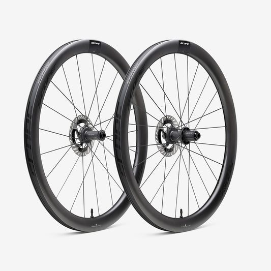 Paire de Roues SCOPE Race All Road R4.A Tubeless Ready (Centerlock) Noir