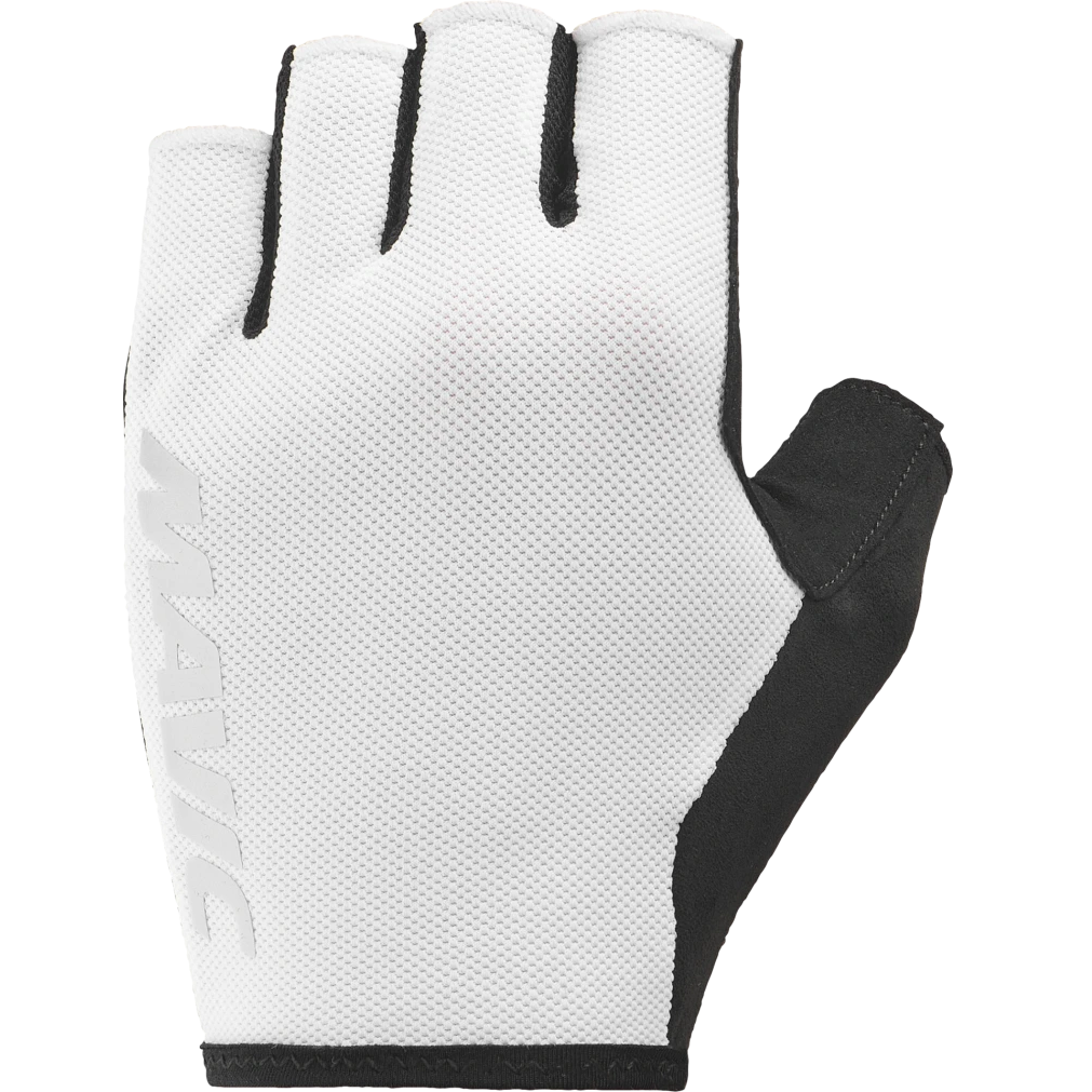 Gants Courts MAVIC ESSENTIAL PADDED Blanc