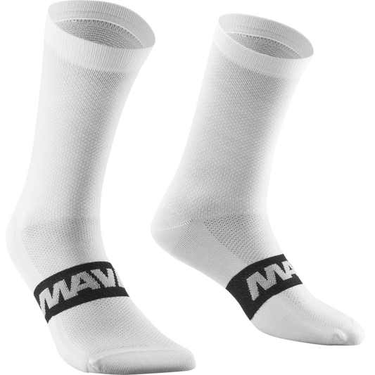 Chaussettes MAVIC ESSENTIAL MID Blanc
