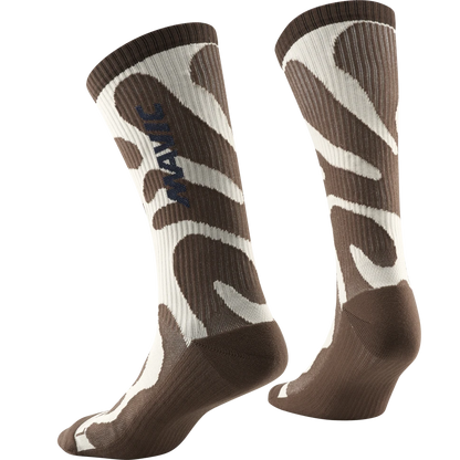 Chaussettes MAVIC DEEMAX Marron/Beige