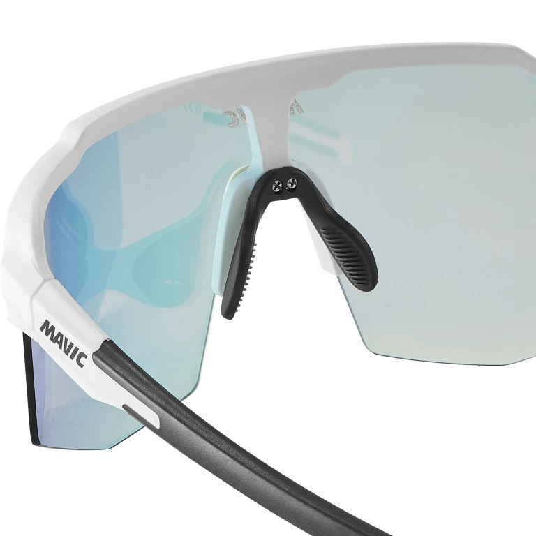 Lunettes MAVIC MVS SHIELD Blanc Verre Red Photochromic