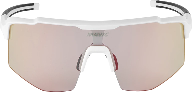 Lunettes MAVIC MVS SHIELD Blanc Verre Red Photochromic