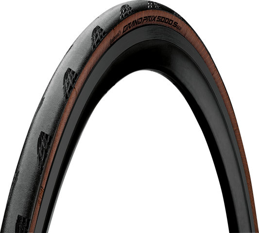 Pneu CONTINENTAL GRAND PRIX 5000 S TR 650b Tubeless Ready Marron