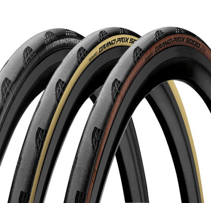 Pneu CONTINENTAL GRAND PRIX 5000 700c TubeType Marron