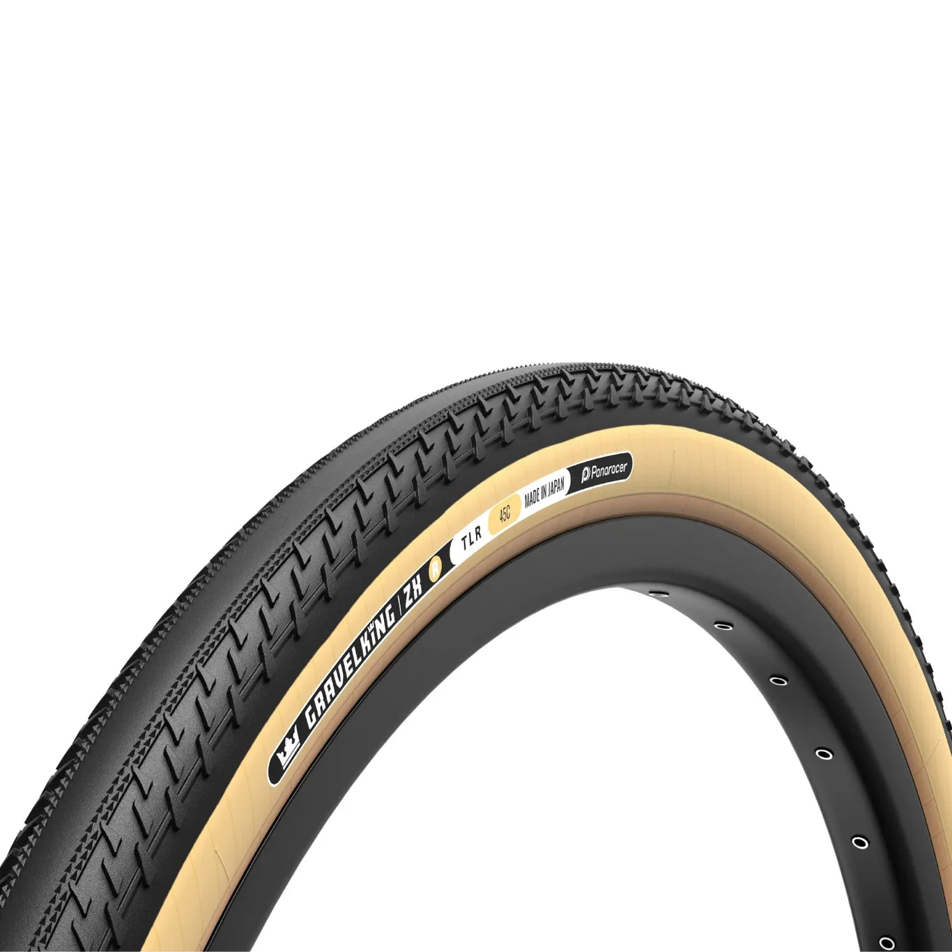 Pneu PANARACER GRAVELKING ZX R TLR Tubeless Ready Marron