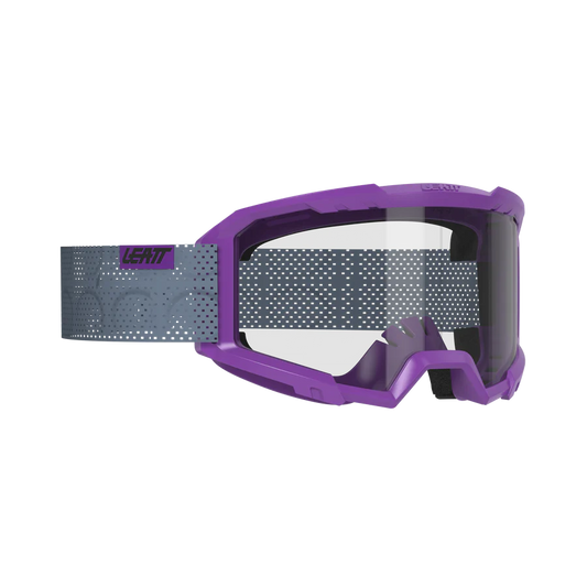 Masque LEATT VIZION 2.0 MTB Violet Écran Transparent