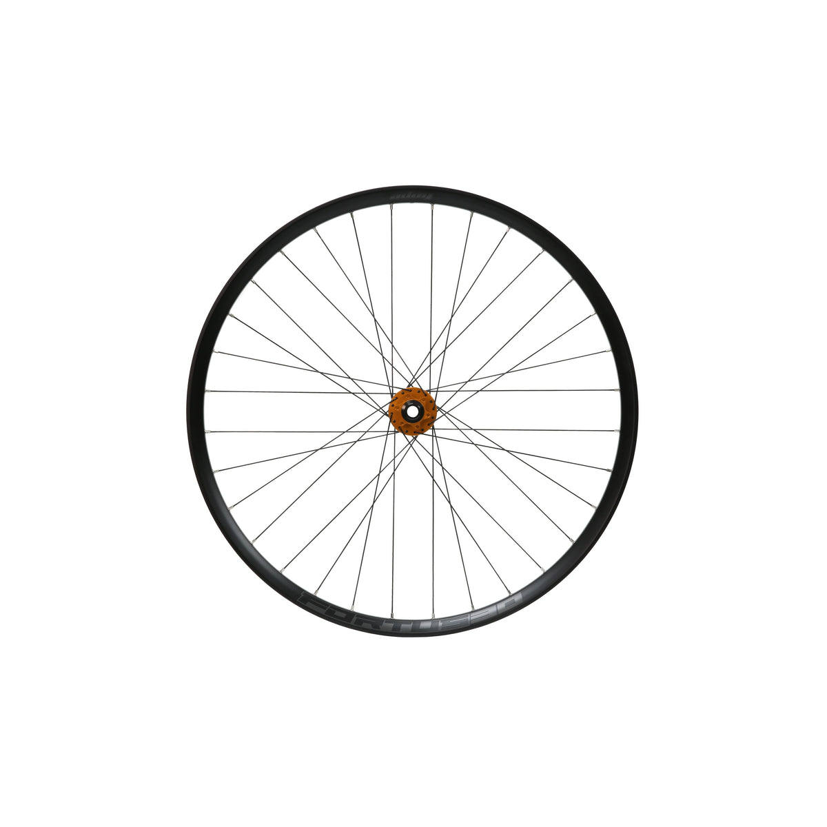 Roue avant HOPE Fortus 30 W 26 pouces, moyeu Pro 5 Orange