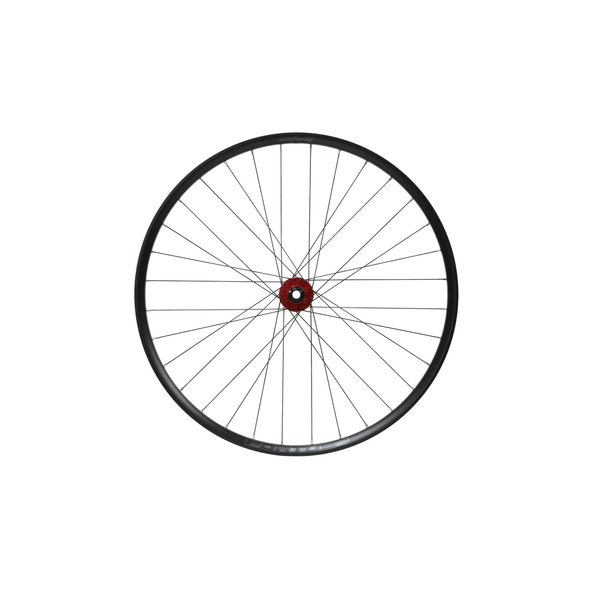 Roue avant HOPE Fortus 30 W SC 27.5 pouces, moyeu Pro 5 Rouge
