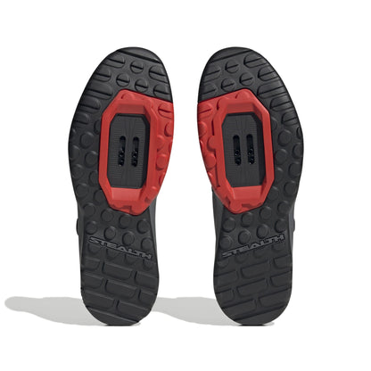 Chaussures VTT ADIDAS FIVE TEN TRAILCROSS PRO CLIP-IN Gris/Noir/Rouge