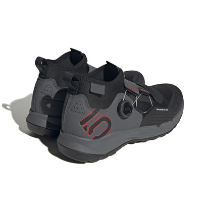 Chaussures VTT ADIDAS FIVE TEN TRAILCROSS PRO CLIP-IN Gris/Noir/Rouge