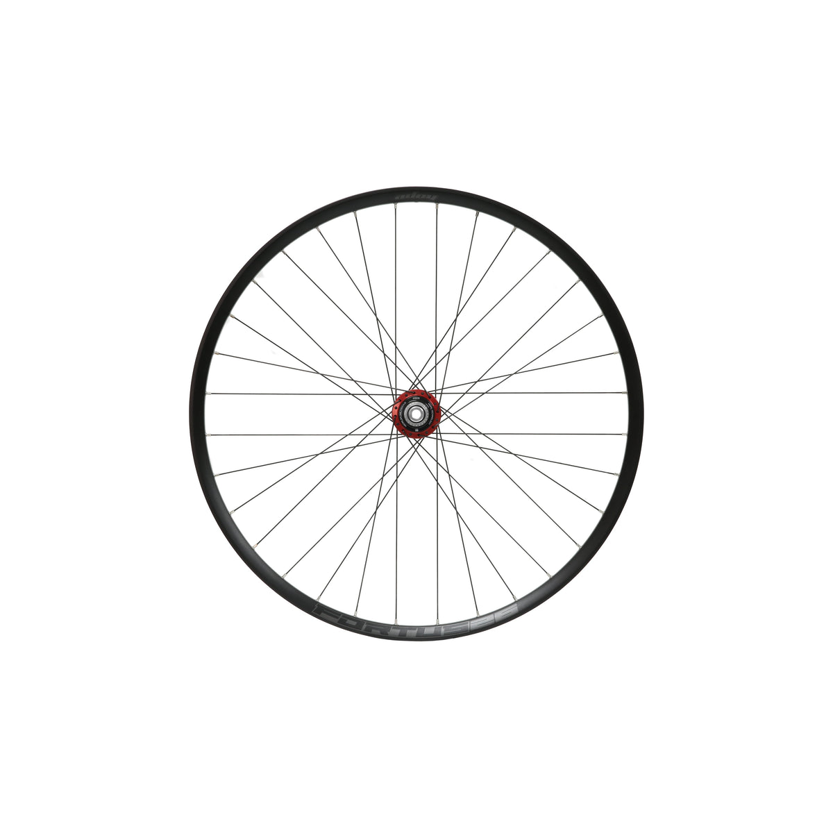 Roue arrière HOPE Fortus 26 W 26 pouces, moyeu Pro 5 Rouge