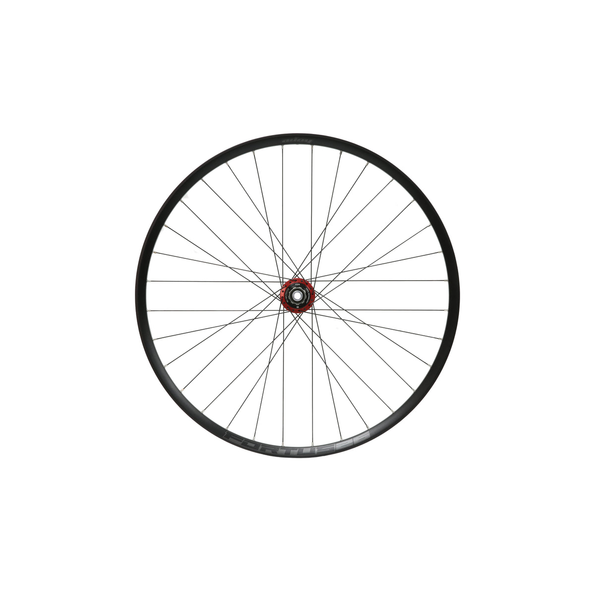 Roue arrière HOPE Fortus 26 W 27.5 pouces, moyeu Pro 5 Rouge