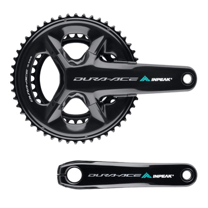 Pédalier Capteur de Puissance INPEAK POWERCRANK-E TWIN2 LR Shimano Dura-Ace R9200