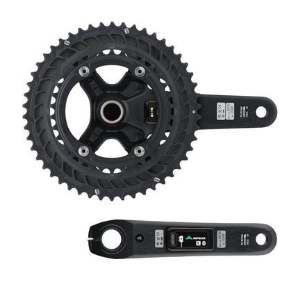 Pédalier Capteur de Puissance INPEAK POWERCRANK-E TWIN2 LR Shimano 105 R7100