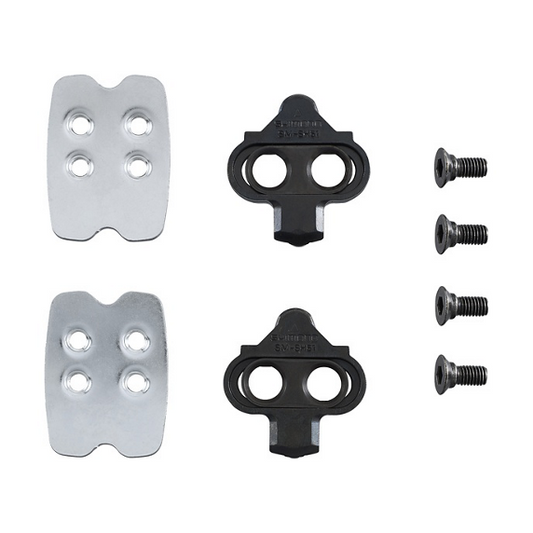 Kit Cales SHIMANO SPD SM-SH51 avec Plaques de Support