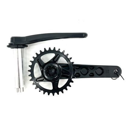 Pédalier Mono RACE FACE TURBINE CINCH Shimano 12 Vitesses
