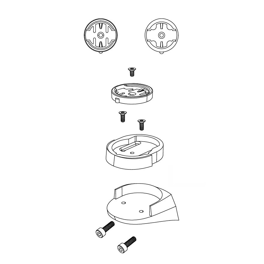 Support de GPS DEDA pour Prolongateurs JET ONE/JET2 EVO