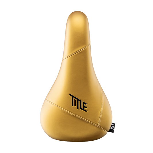 Selle Title JS1 or, vue de dessus