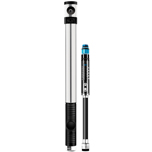Pompe à Main CRANKBROTHERS KLIC HP Manomètre avec flexible magnétique