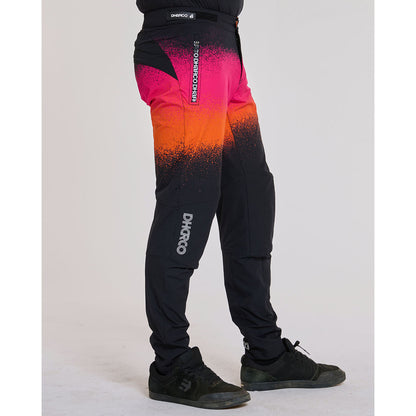Pantalon DHARCO GRAVITY BLACK SNAKE Noir/Orange