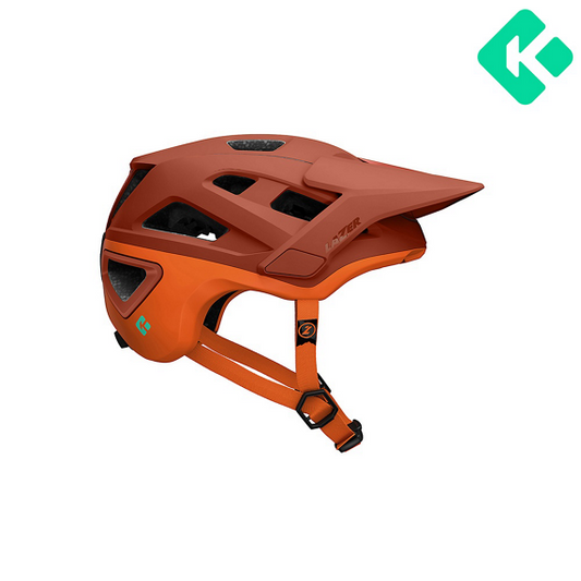 Casque VTT LAZER JACKAL KINETICORE Orange Rouille