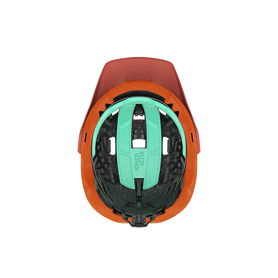 Casque VTT LAZER JACKAL KINETICORE Orange Rouille