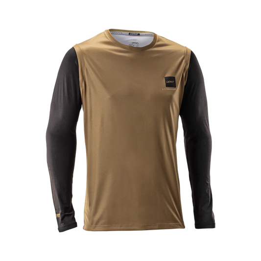 Maillot LEATT  MTB GRAVITY 2.0 Manches Longues Marron/Noir