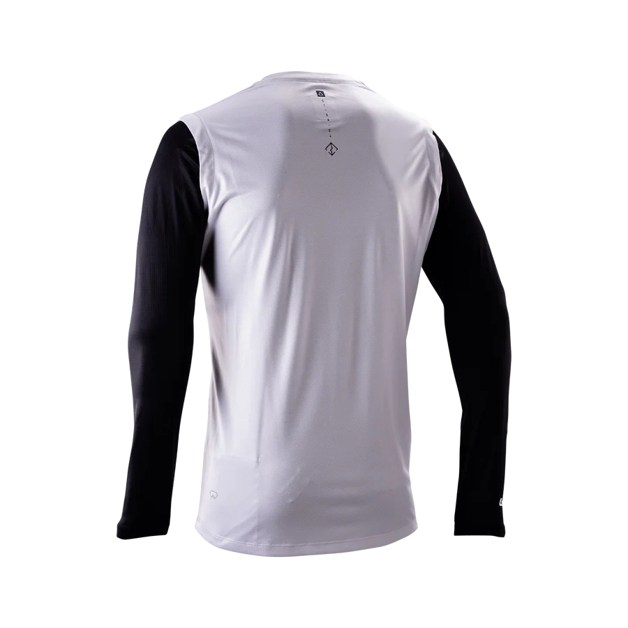 Maillot LEATT  MTB GRAVITY 2.0 Manches Longues Blanc/Noir