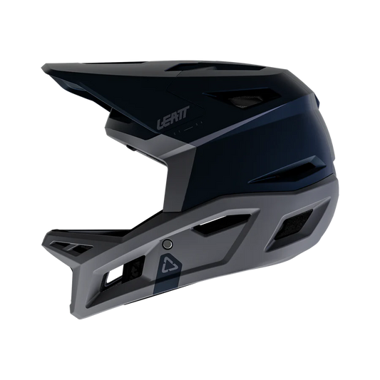 Casque VTT LEATT GRAVITY 4.0 STEALTH Noir/Gris