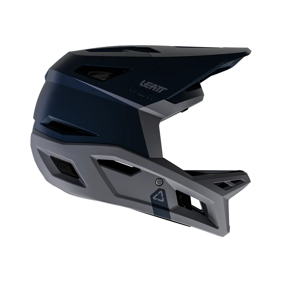 Casque VTT LEATT GRAVITY 4.0 STEALTH Noir/Gris