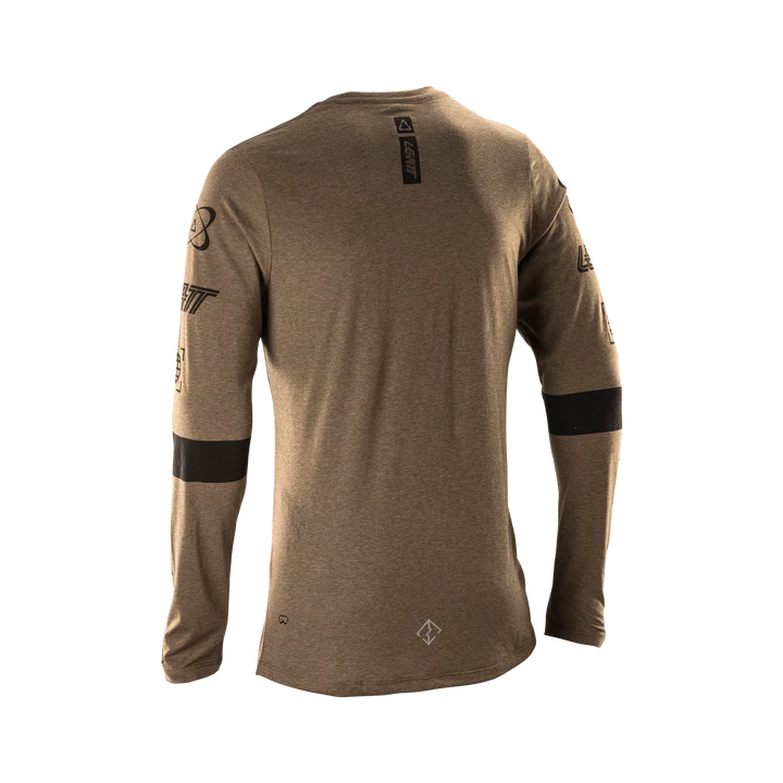 Maillot LEATT MTB GRAVITY 3.0 Manches Longues Marron