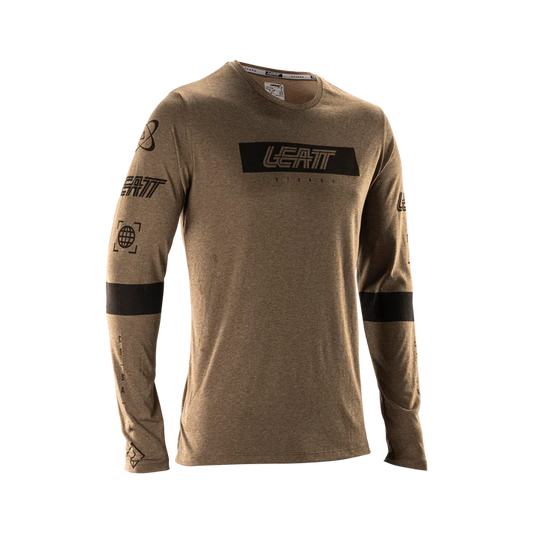 Maillot LEATT MTB GRAVITY 3.0 Manches Longues Marron