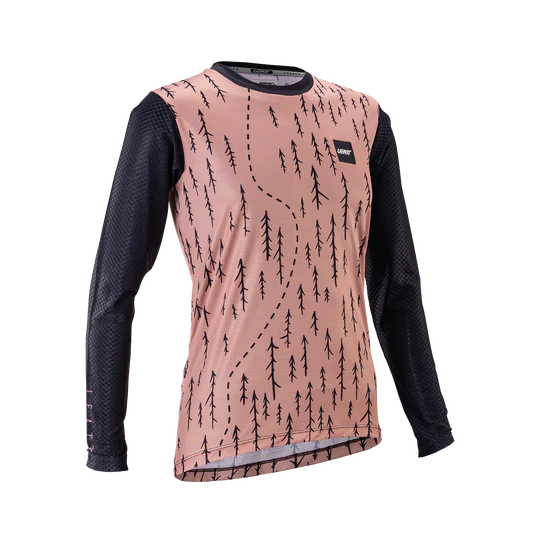 Maillot LEATT  MTB TRAIL 3.0 Femme Manches Longues Rose