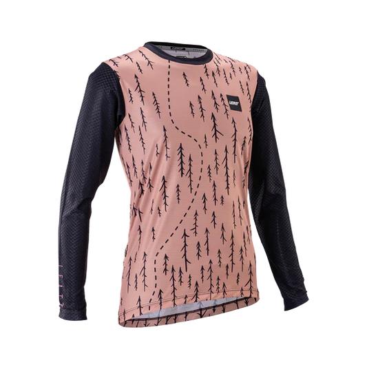 Maillot LEATT  MTB TRAIL 3.0 Femme Manches Longues Rose