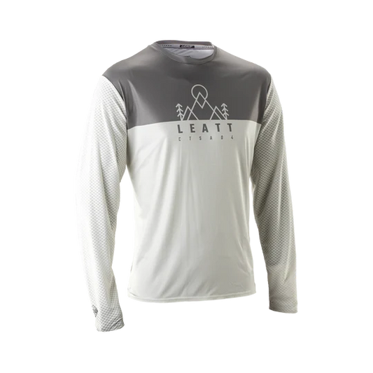 Maillot LEATT MTB TRAIL 3.0 Manches Longues Blanc
