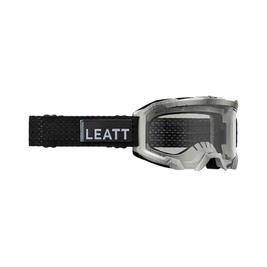 Masque LEATT VELOCITY 4.0 MTB Gris Écran Transparent