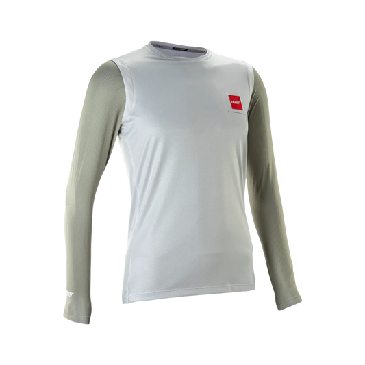 Maillot  LEATT MTB Gravity 2.0 Femme Manches Longues Blanc/Beige