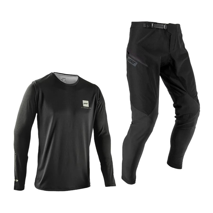 Kit Maillot + Pantalon LEATT MTB GRAVITY 1.0 Noir