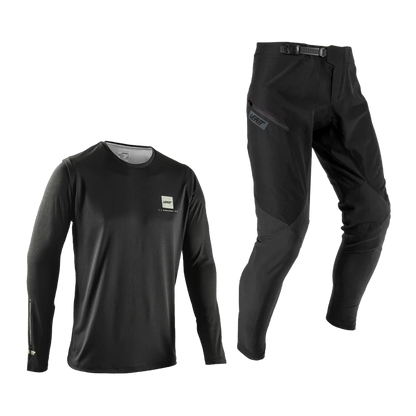 Kit Maillot + Pantalon LEATT MTB GRAVITY 1.0 Noir