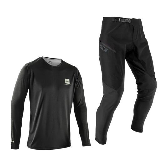 Kit Maillot + Pantalon LEATT MTB GRAVITY 1.0 Noir