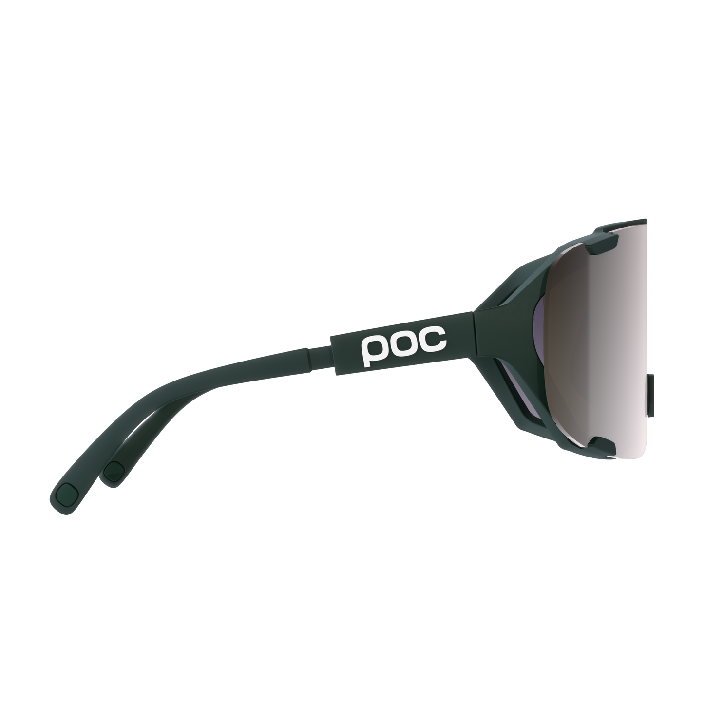 Lunettes POC DEVOUR MID Kaki Verre Clarity Road /Sunny Silver
