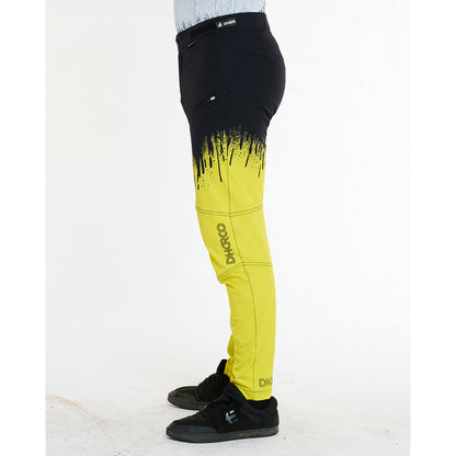 Pantalon DHARCO GRAVITY ACID RAIN Noir/Jaune