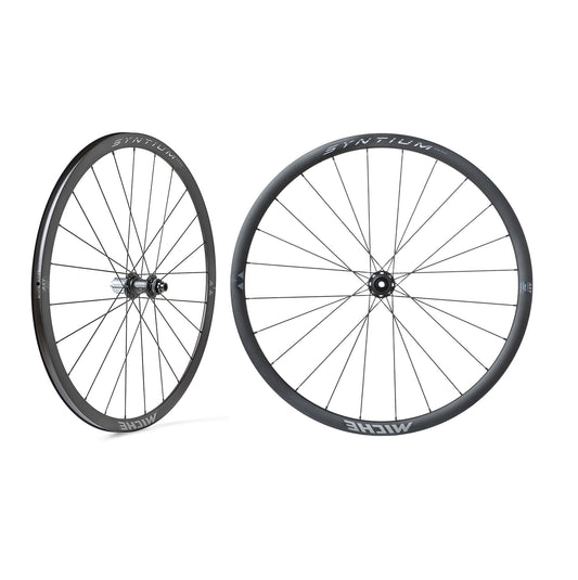 Paire de Roues MICHE SYNTIUM WP DX WR DISC à Pneus (Center Lock)