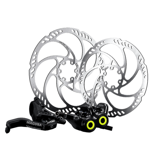 Paire de Freins MAGURA MT5 PRO Avec Disques Storm HC 203/180mm