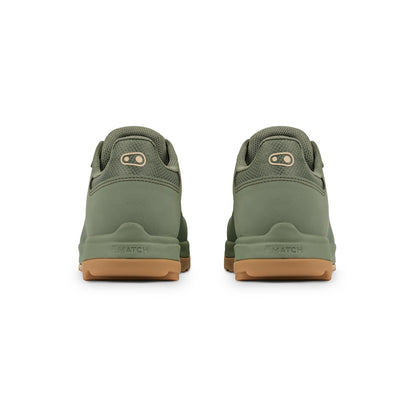 Chaussures VTT CRANKBROTHERS MALLET TRAIL SPEED LACE CLIP Vert/Sand — vue arrière
