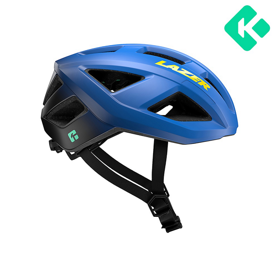 Casque Route LAZER TONIC KINETICORE Bleu/Jaune