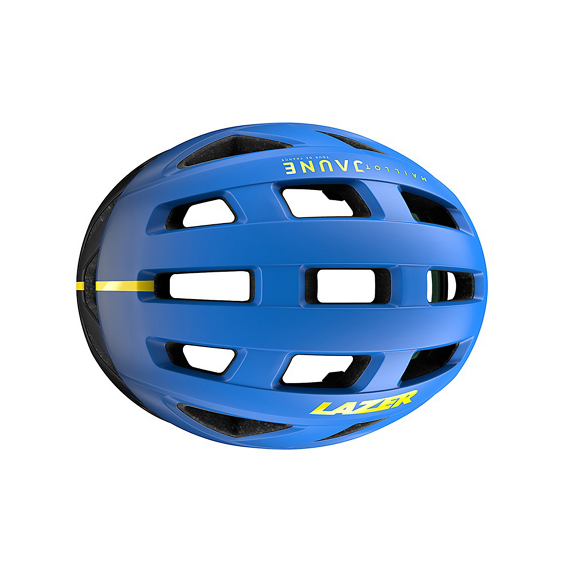 Casque Route LAZER TONIC KINETICORE Bleu/Jaune