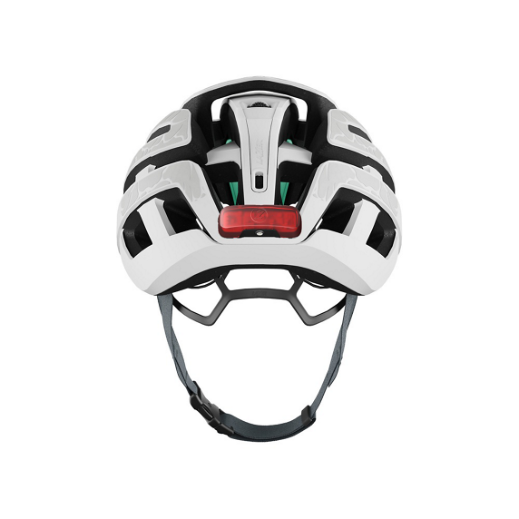 Casque Route LAZER Z1 KINETICORE Blanc Matt - Édition Limitée UYH Use Your Head + LED